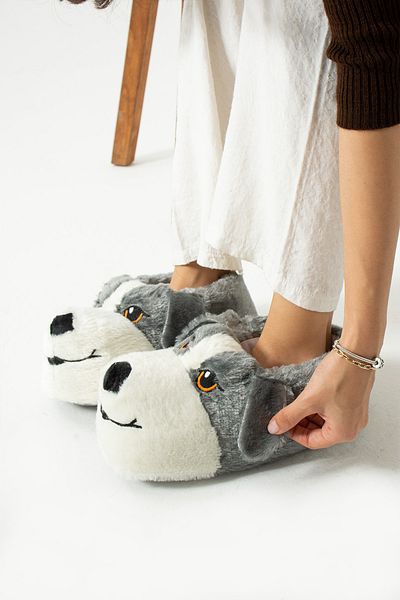 ALTUVATEKS Cute Dog Figure Slippers