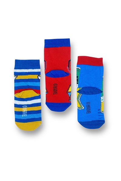 Marvel Avengers Licensed Boy's 3 Pairs Socks 22603