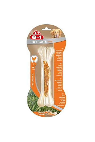 Genel Markalar Delights Bones Köpekler İçin Ağız Bakım Pres Kemiği Large