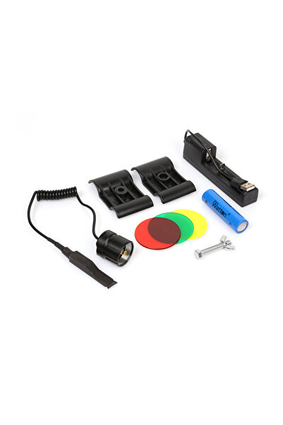 Watton Profesyonel P50'Led 3.000 Lümen Şarjlı Av Feneri Wt-150