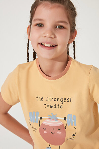 Penti Kız Çocuk Veg-t Tomoto 2li Pijama Takımı