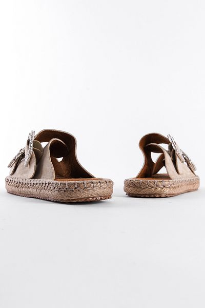 Capone Outfitters Stoned Espadrille-Hausschuhe für Damen
