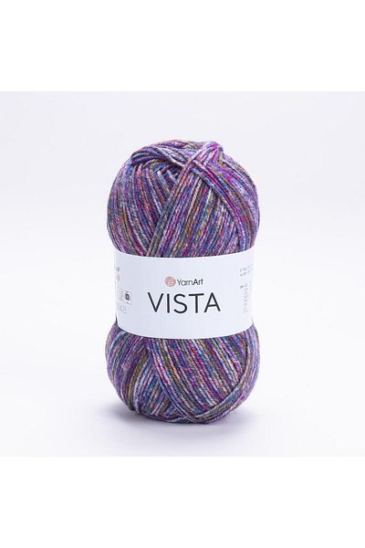Yarnart Vista - Ebruli 9207 Model Knitted Rope Dress