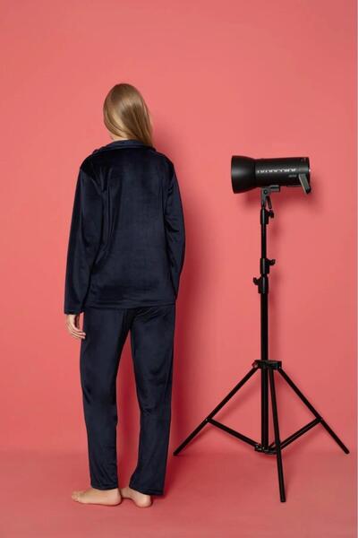 Sude Charme Жіночий зимовий сорочковий комплект з кашеміровим коміром P301/515 - 1 шт.