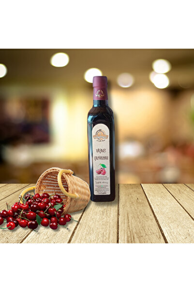 hataydangelir HATAYDANGELİR KONSANTRE EV YAPIMI VİŞNE ŞURUBU (750 GR )