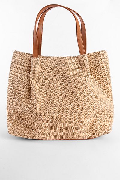 Capone Outfitters Strohtasche für Damen - Felıcıa