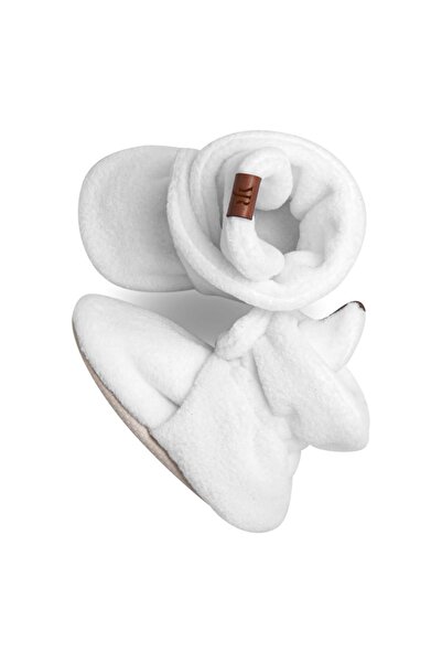 Caluu Baby Non-Slip Sole, Baby Slippers, First Step Home Booties, Anti-Sweat, Anti-Pilling Fleece