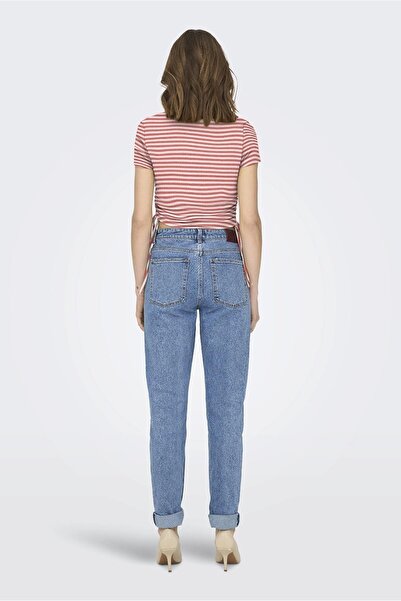 ONLY ONLWENDY S/S RUCHING TOP JRS15284982 ROSE COLOR