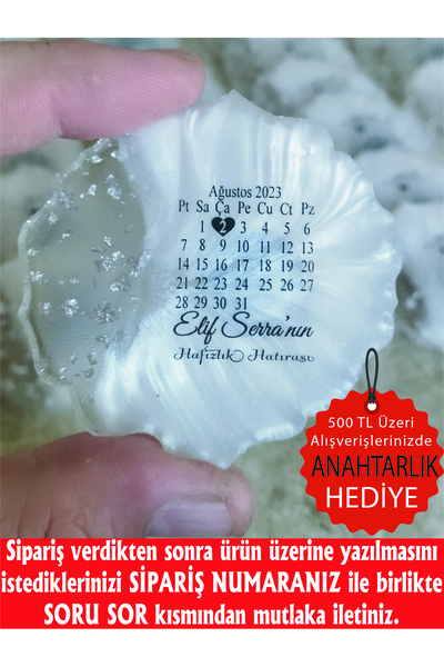 ErenAksesuar Epoksi Magnet 20 Adet Söz Nişan Nikah Kına Düğün Hediyeliği Kura...