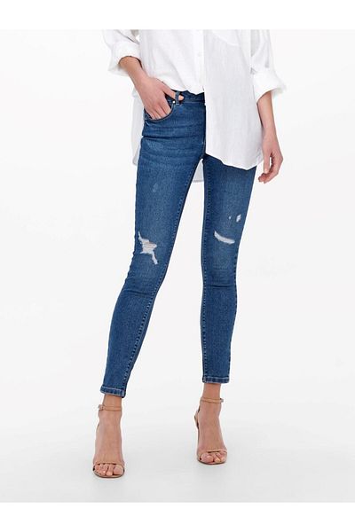 ONLY Onldaısy Reg Push Blue Jeans