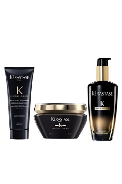 Kerastase Chronologiste Havyar Özlü Set Pre-cleanse 200 ml Maske 200 ml Ve Hu...