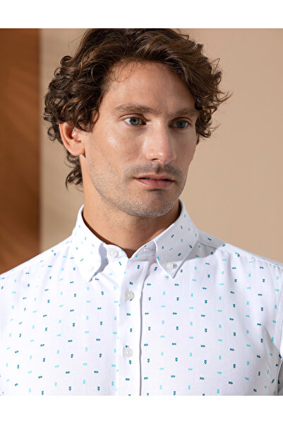 Pierre Cardin Cămașă cu mânecă lungă Aqua slim fit 50264909-VR007