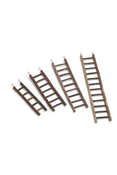 Karlie 29x1.5cm 9 Step Wooden Bird Ladder