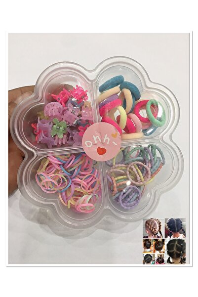 NEW HİLL Набір дитячих в'язаних гумок у коробці