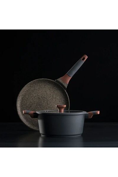 Jumbo Stone 7 Piece Granite Pot Set 500.01.01.3330