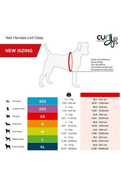 Curli Vest Chest Collar Clasp Air-mesh Beige 3xs