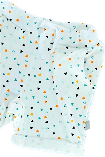 Boumini Baby Kids T-Shirt Shorts Set Colorful Triangles