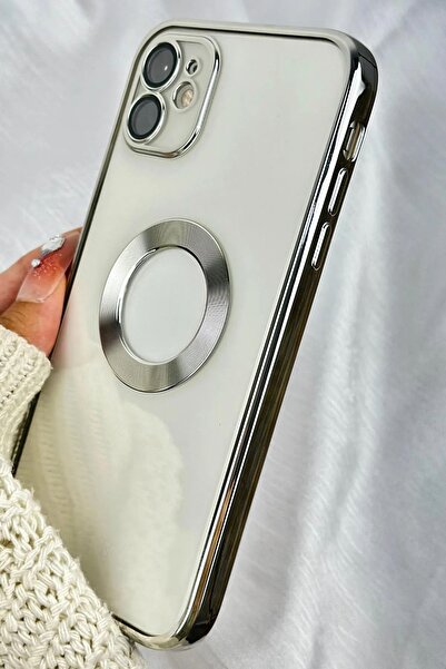 Apple iPhone 11 Uyumlu Kamera Korumalı Şeffaf Renkli Kılıf