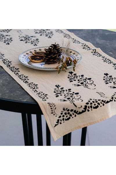 Anadolia Sherife Root Paint Stone Print Runner