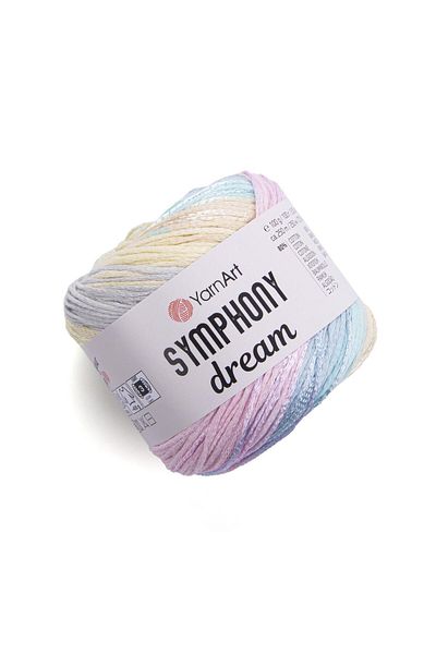 Yarnart SYMPHONY DREAM - ΜΠΡΟΝΤΙ ΧΕΙΡΟΠΟΙΗΤΟ ΠΛΕΚΤΟ ΣΚΟΡΔΟ EBRULI-3108