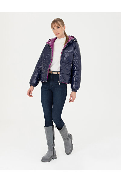 Pierre Cardin Lacivert Crop Top Mont 50272225-VR033