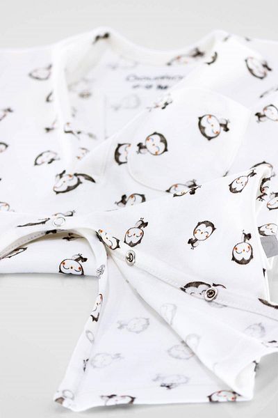 Boumini Ollie Cream Sleeveless Long Legged Snap Fastener Baby Romper