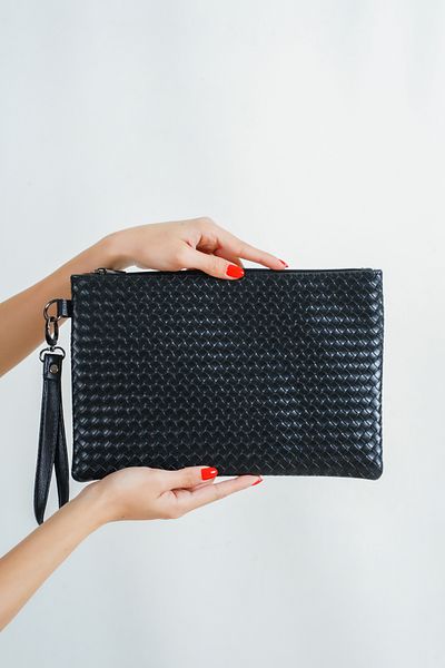 Capone Outfitters Pletená vzorovaná dámská kabelka Paris 222 Clutch
