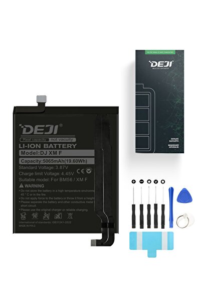 Deji Xiaomi Redmi K40 Gaming / Poco F3 Gt Uyumlu Mucize Batarya Bm56