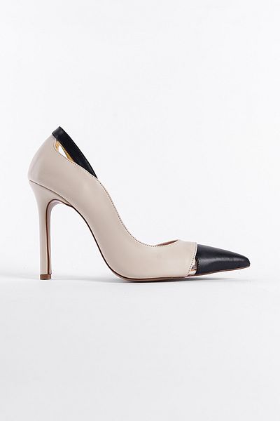 Capone Outfitters Double Colored Pointed Toe Women's Shoes
