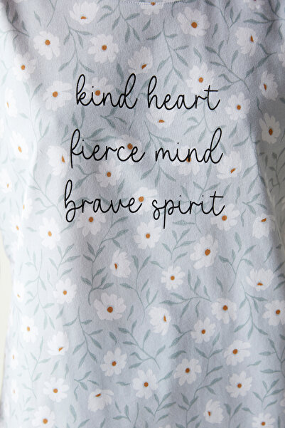 Penti Kind Heart Gri Kapri Pijama Takımı
