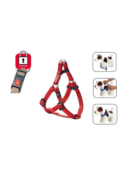 Karlie Locked Chest Collar Xs 20-35cm Red