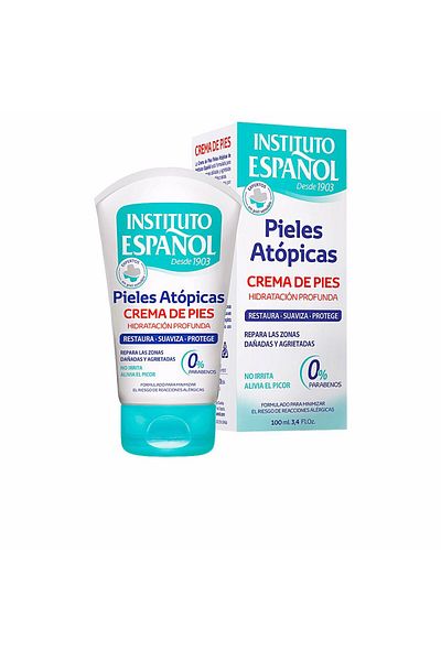 Instituto Espanol Atopische Haut Feuchtigkeitsspendende und Reparierende Fußcreme Instituto Español 100 ml