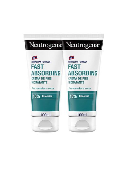 Neutrogena Sofort einziehende Fusscreme, Ladung 2 x 100 ml