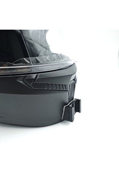 3DPartWorks Hjc C10 Kask uyumlu chinmount aksiyon kamera çene bağlantı aparat...