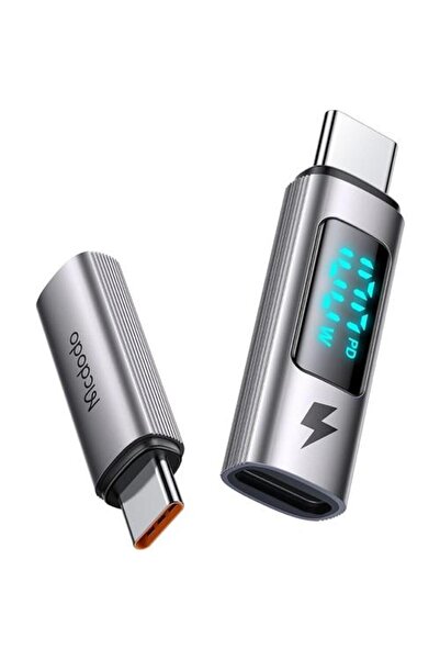 Mcdodo OTG адаптер Серия Уелс (OT-6090) - Type-C към Type-C, PD100W, 5A, Заре...