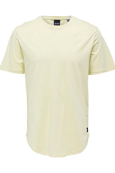Only & Sons Onsmatt Yellow Longy Ss Tee - Noos