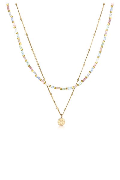ELLI Trombosit-Halskette für Damen – Nylonkette und 925er Sterlingsilber, Sommer/Strand 4