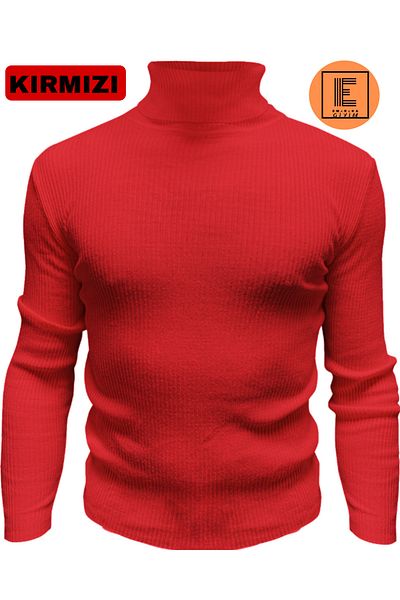 EMKA GİYİM Full Turtleneck Knitwear Sweater