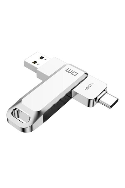 DM Pd168 معدن USB 3.1 نوع C - ذاكرة فلاش 64 جيجابايت