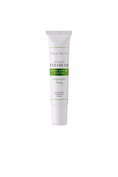 Alma Secret Eye Cream Anti-ageing Mit Avocado, Grünem Tee Und Koffein 10 ml