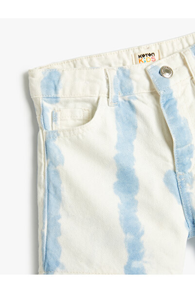 Koton Kot Şort Mini Batik Desenli Pamuklu