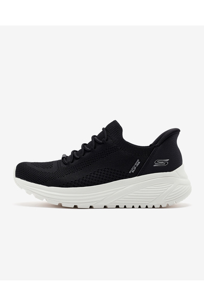SKECHERS Bobs Sparrow 2.0 - Lucky Run Kadın Siyah Spor Ayakkabı 117620 Blk