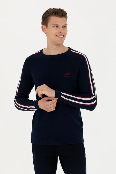 U.S. Polo Assn. Мъжки тъмносин пуловер 50277103 -Vr033