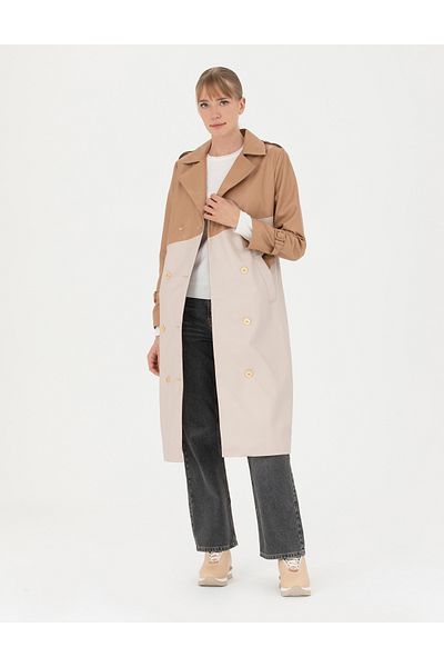 Pierre Cardin Beige Trench Coat 50280077 -Vr011