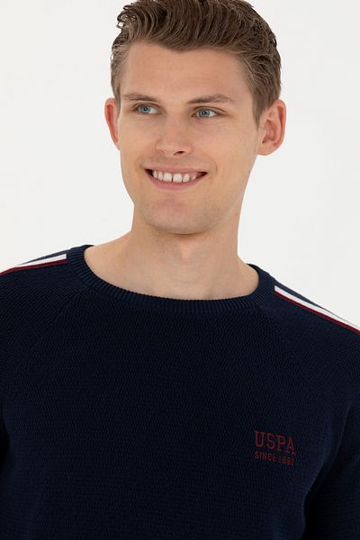 U.S. Polo Assn. Мъжки тъмносин пуловер 50277103 -Vr033
