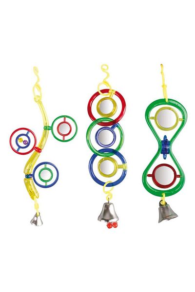 Karlie Mirrored Bird Toy 5X15Cm