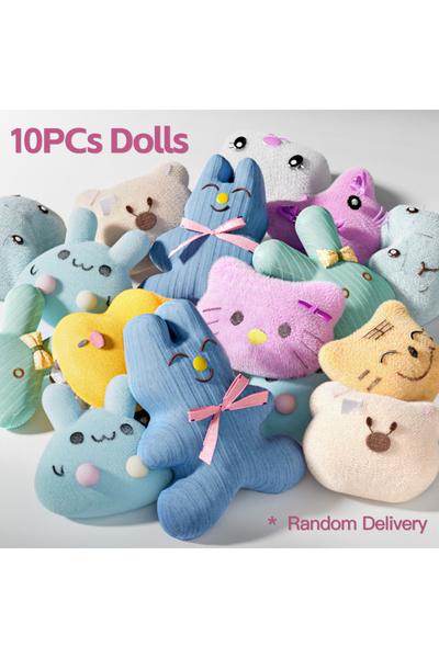 Choice4 10 قطع من الدمى، آلة دمى تعمل بالعملات المعدنية، لعبة صغيرة بمخلب، آل...