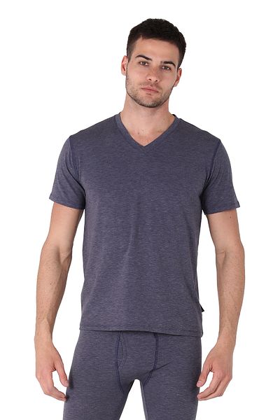 THERMOFORM Ανδρικό σλιπ με βαριά λαιμόκοψη Navy Blue - Εσωρούχο