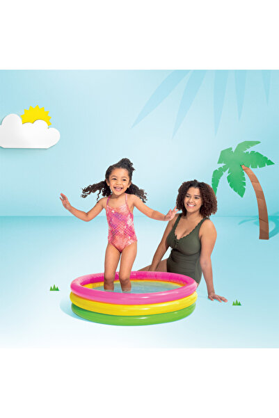 Intex 3-Section Sunset Baby Pool 86*25 cm (58924)