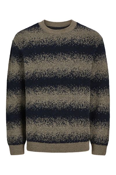 Jack & Jones Premium Strickpullover Gestreift Strickpullover